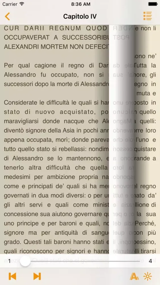 Captures d'écran de Il Principe - Niccolò Machiavelli