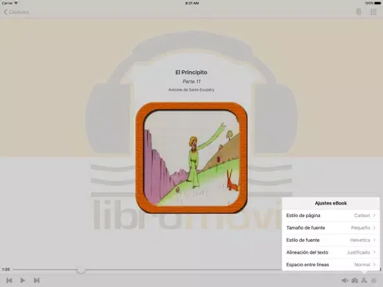 El Principito - Audiolibro Musicado iPad  स्क्रीनशॉट