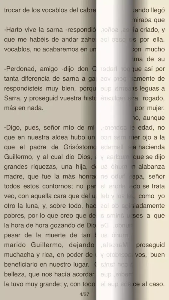 Tangkapan layar El Ingenioso Hidalgo Don Quijote de la Mancha