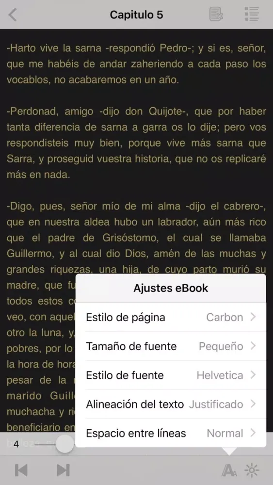 Tangkapan layar El Ingenioso Hidalgo Don Quijote de la Mancha