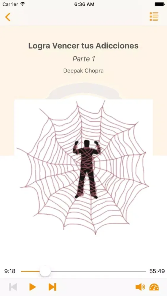 Logra vencer tus Adicciones - Deepak Chopra应用截图