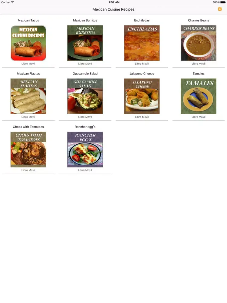 Mexican Cuisine Recipes. iPad  スクリーンショット