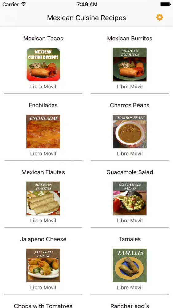 Mexican Cuisine Recipes. スクリーンショット
