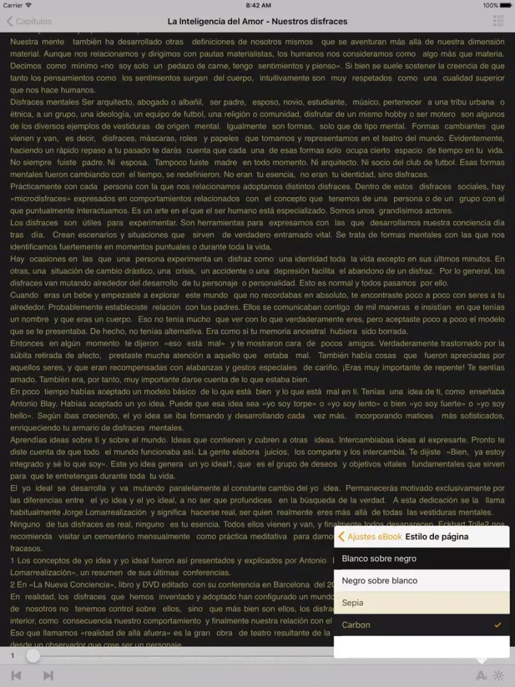 Capturas de tela do La Inteligencia del Amor iPad 