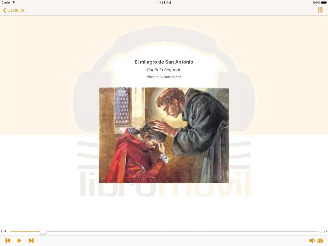 El Milagro de San Antonio - Audiolibro iPad  سکرین شاٹس