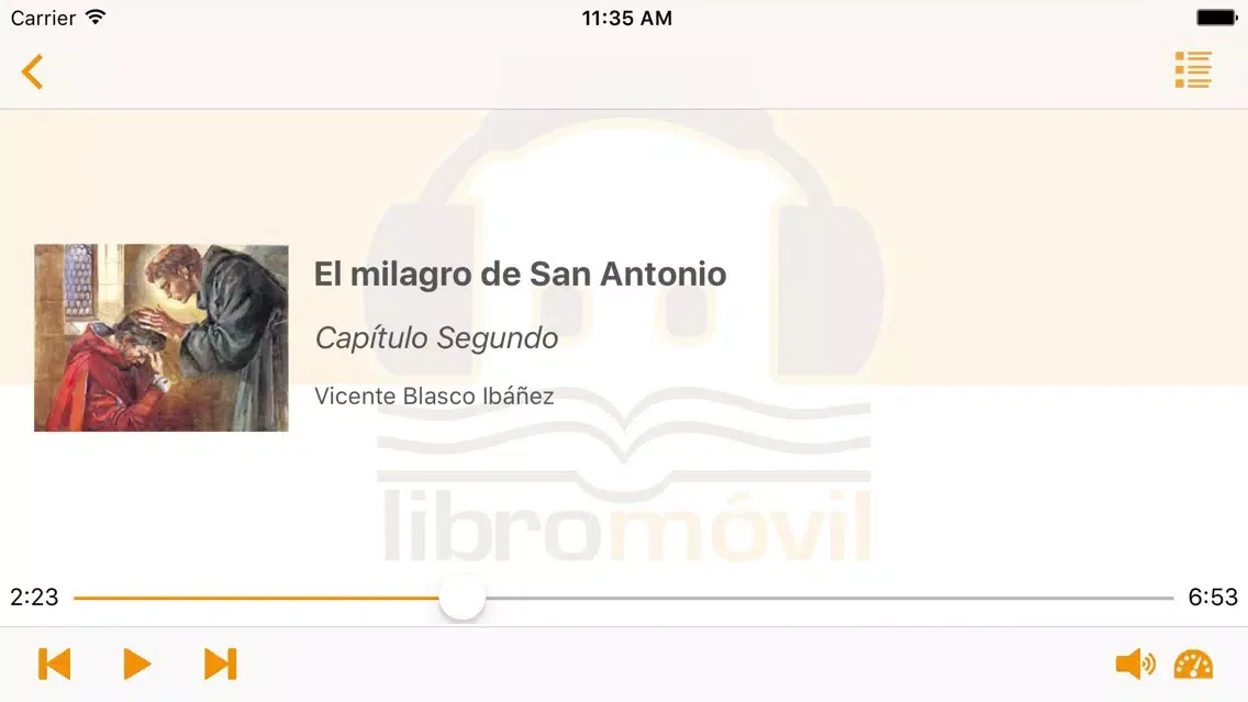 El Milagro de San Antonio - Audiolibro سکرین شاٹس