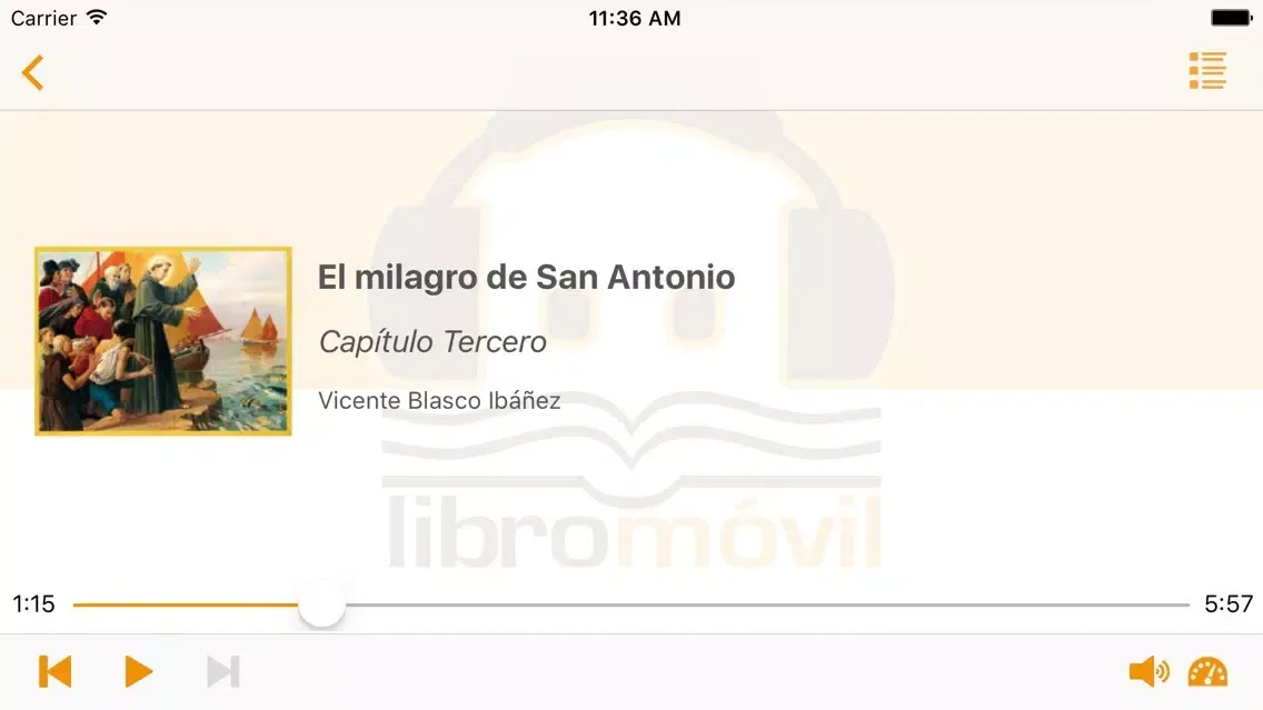 El Milagro de San Antonio - Audiolibro سکرین شاٹس