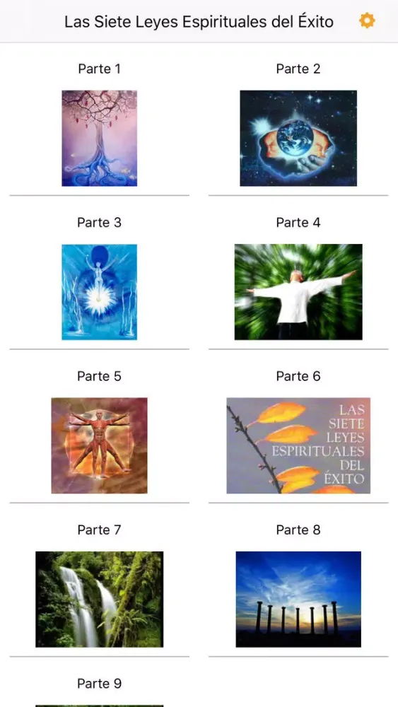 Zrzuty ekranu Las Siete Leyes Espirituales del Éxito