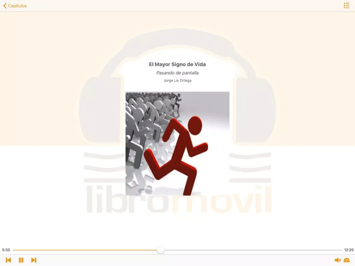El Mayor Signo de Vida - Audiolibro de Autoayuda iPad 應用截圖
