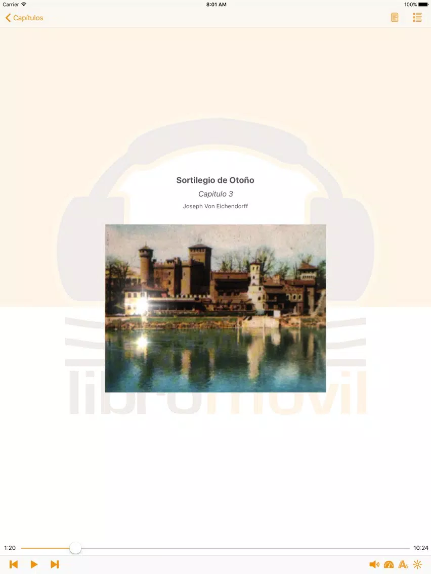 Скриншоты Sortilegio de Otoño - AudioEbook iPad 
