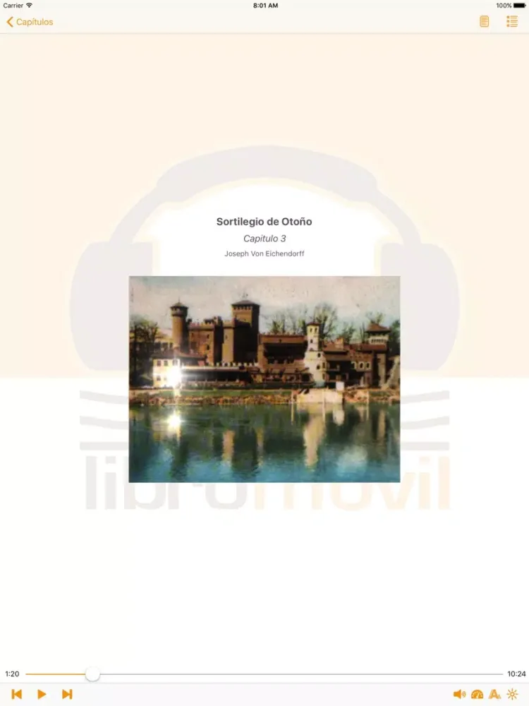 Sortilegio de Otoño - AudioEbook iPad  スクリーンショット