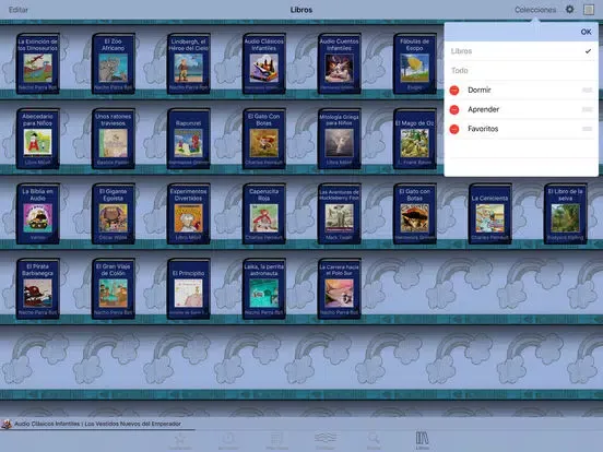 Librería para Niños - Libros y Audiolibros iPad  स्क्रीनशॉट