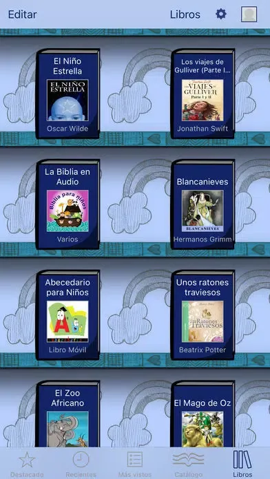 Librería para Niños - Libros y Audiolibros स्क्रीनशॉट
