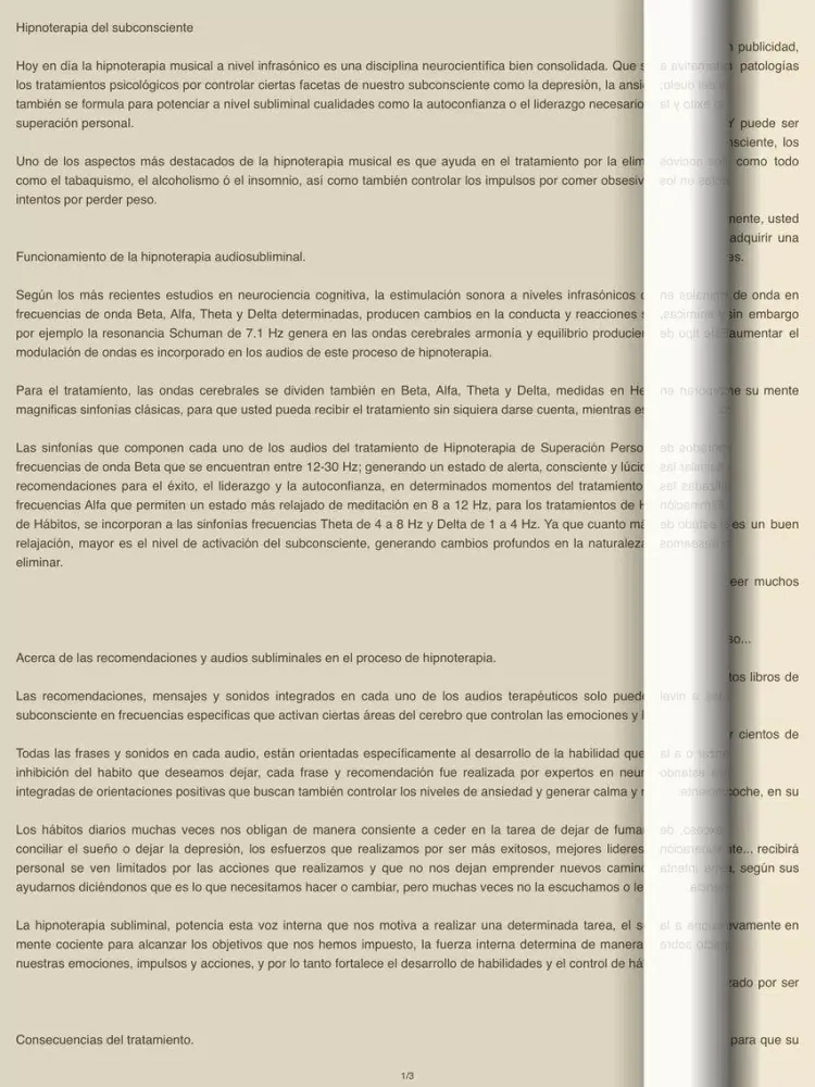 Скриншоты Hipnoterapia de Superación Personal – AudioEbook iPad 