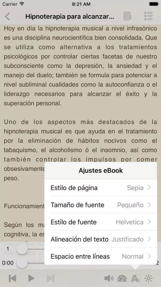 Скриншоты Hipnoterapia de Superación Personal – AudioEbook