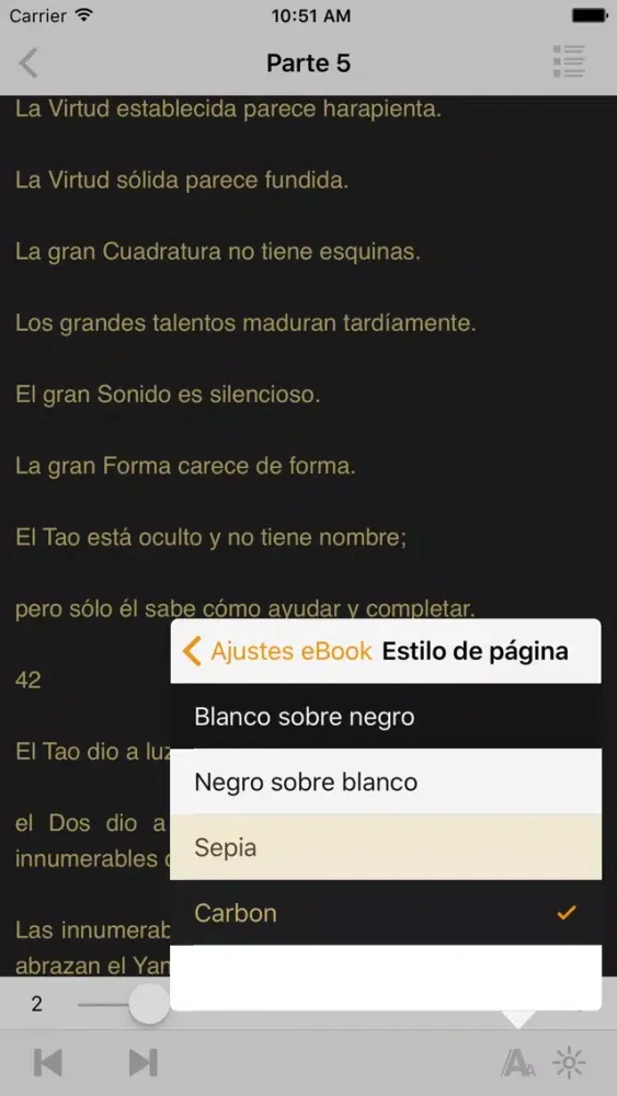 Tangkapan layar Tao Te King - El libro de la Vida y la Virtud