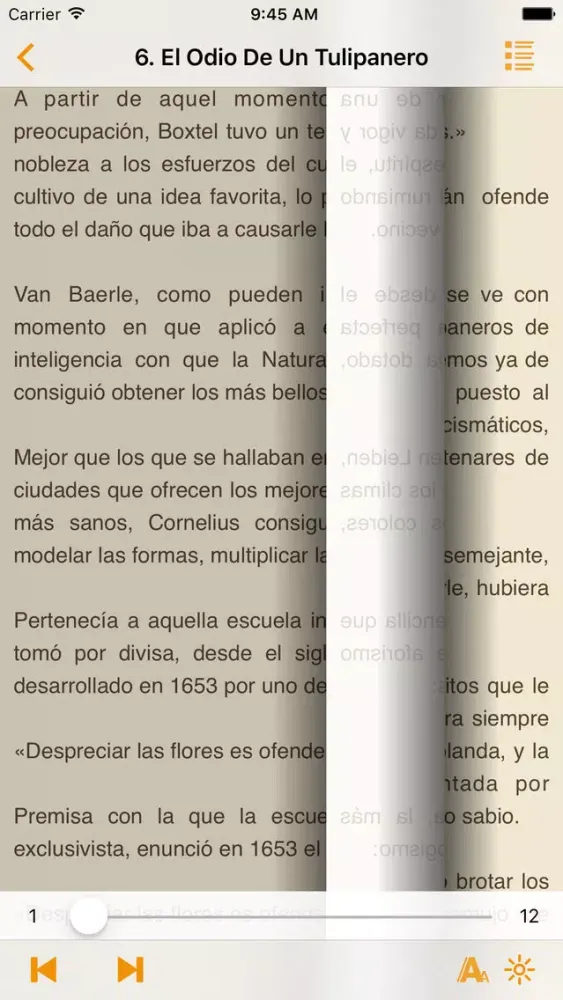 Capturas de tela do El Tulipán Negro - Alejandro Dumas
