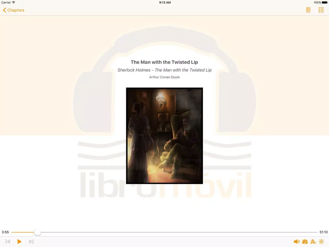 The Man with the Twisted Lip – AudioEbook iPad  स्क्रीनशॉट