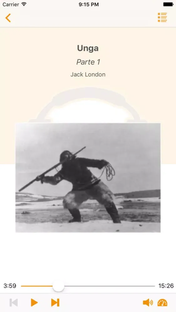 Unga de Jack London - Audiolibro應用截圖