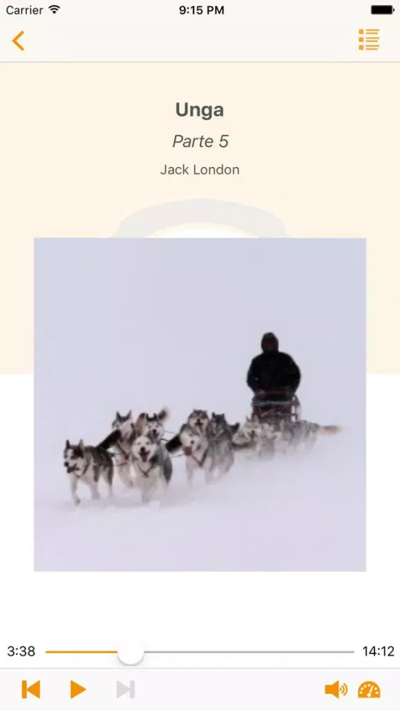 Unga de Jack London - Audiolibro應用截圖