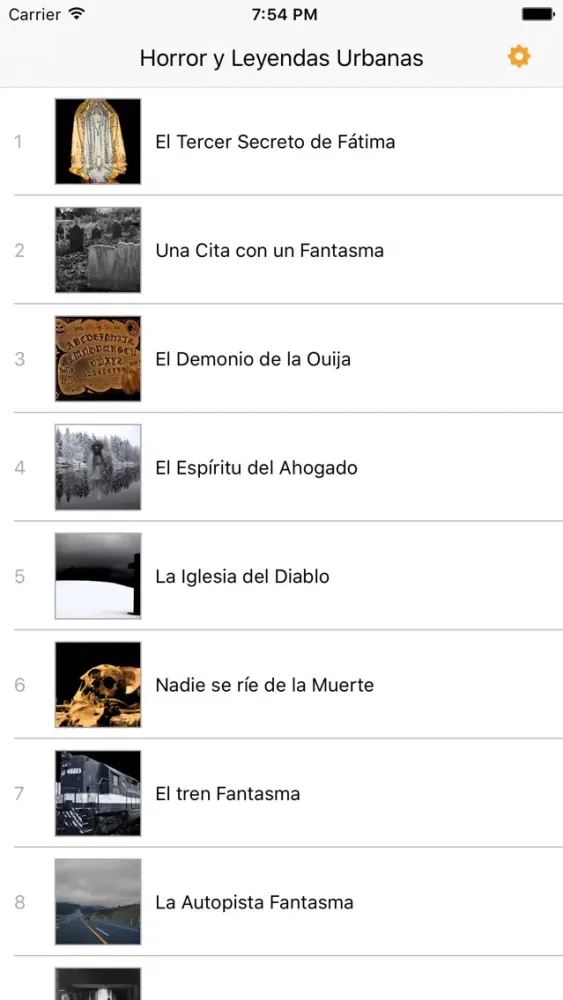 Horror y Leyendas Urbanas - AudioEbook Screenshots