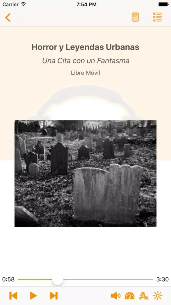 Horror y Leyendas Urbanas - AudioEbook Screenshots