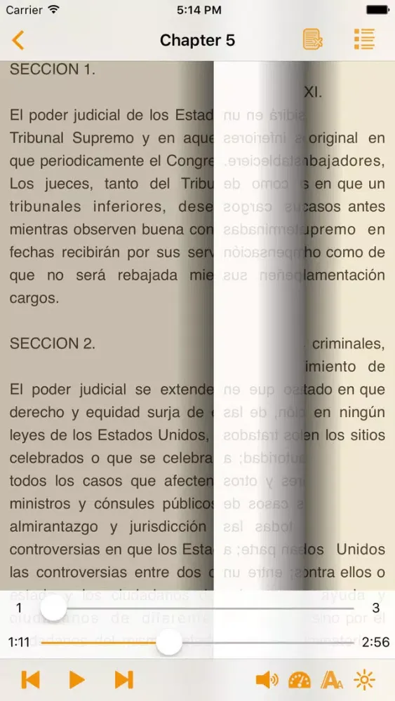 USA Constitution. Spanish Audiobook سکرین شاٹس