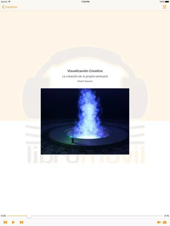 Visualización Creativa - Audiolibro de Autoayuda iPad  스크린샷