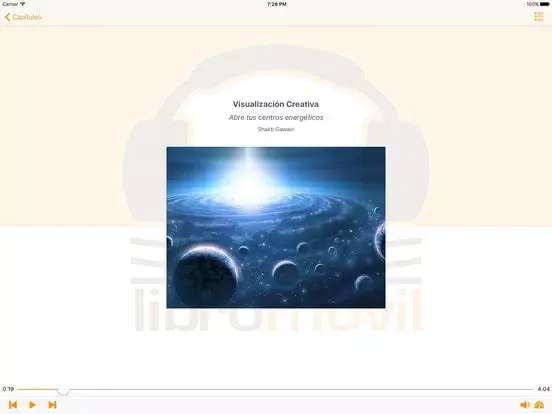 Visualización Creativa - Audiolibro de Autoayuda iPad  스크린샷