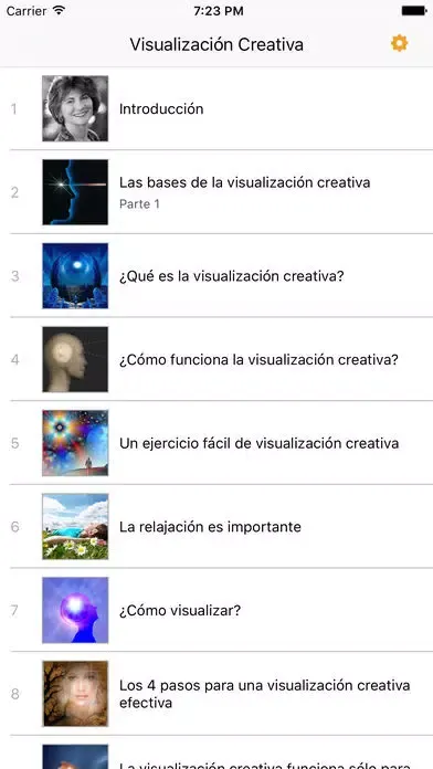 Visualización Creativa - Audiolibro de Autoayuda 스크린샷