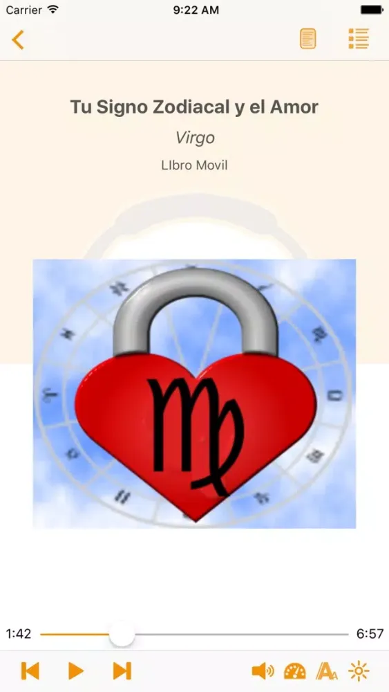 Capturas de pantalla de Tu Signo Zodiacal y el Amor - AudioEbook
