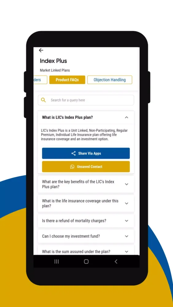 LIC's Sales Saathi Screenshots