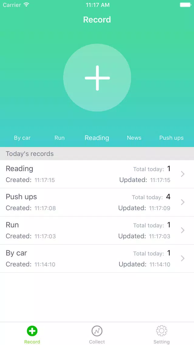 uTimes Pro - Tally&Plus one counter;Tap to record u times,concern about your life style and health status by the number of u times! Screenshots