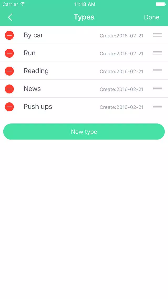 uTimes Pro - Tally&Plus one counter;Tap to record u times,concern about your life style and health status by the number of u times! Screenshots