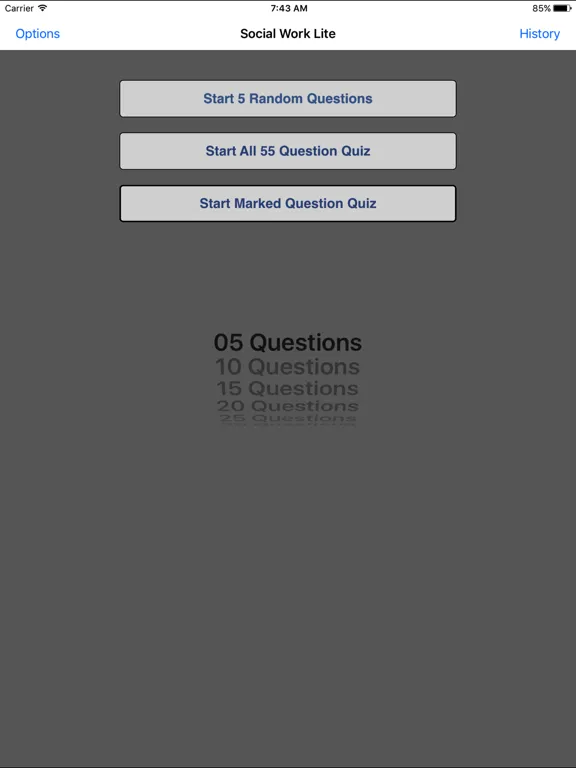 تصاویر Social Work Lite (Free Questions) iPad 