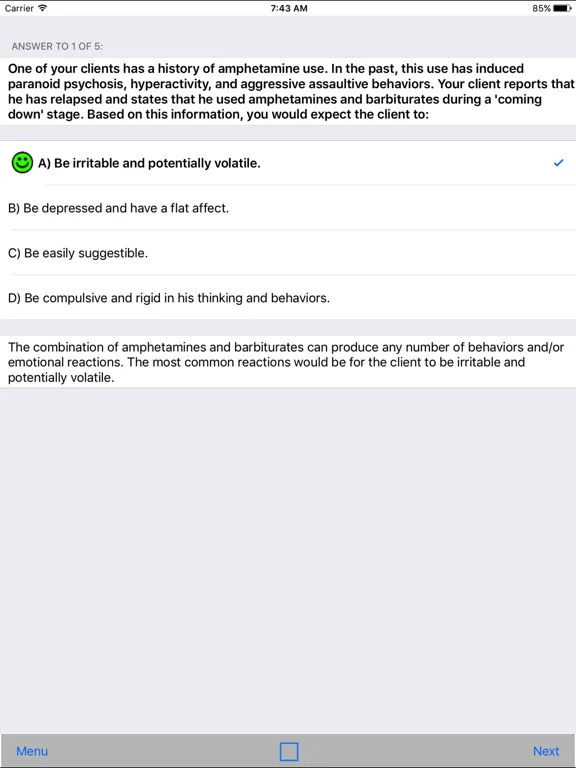 تصاویر Social Work Lite (Free Questions) iPad 