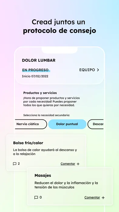 ภาพหน้าจอของ Protocolos de Consejo