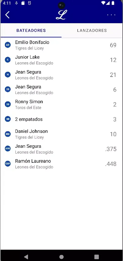 Licey スクリーンショット