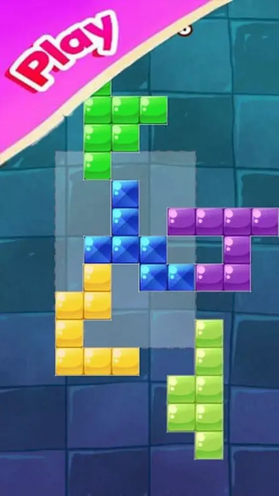 Tangkapan skrin Bricks Mania Puzzle