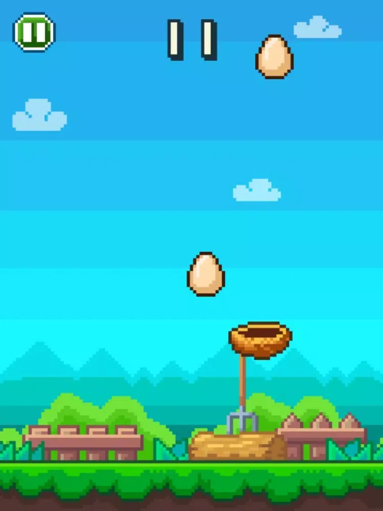 Flappy Egg - The Impossible Flappy Game iPad  স্ক্রিনশট