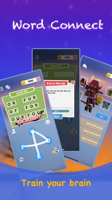 Zrzuty ekranu Word Connect-Brain Puzzle Game