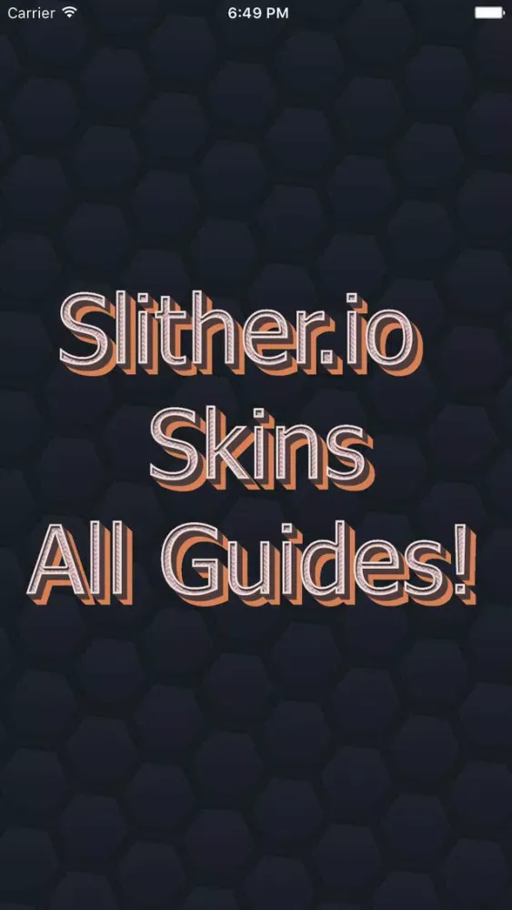 Capturas de tela do Guide for Slither.io - Unlock All Snake Skins App