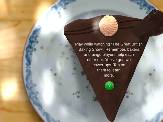 Ảnh chụp màn hình của Great British Baking Bingo iPad 