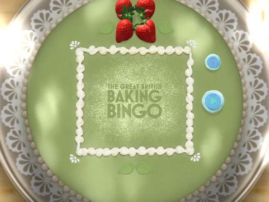 Ảnh chụp màn hình của Great British Baking Bingo iPad 