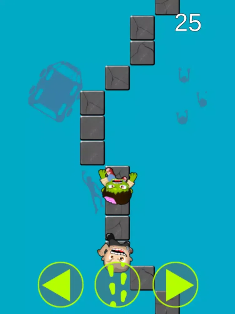 Tangkapan skrin Run Run Crying Zombie iPad 