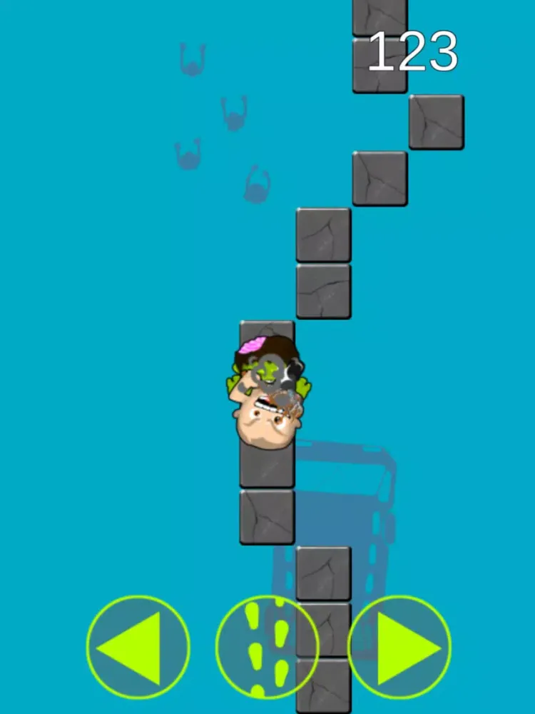 Tangkapan skrin Run Run Crying Zombie iPad 