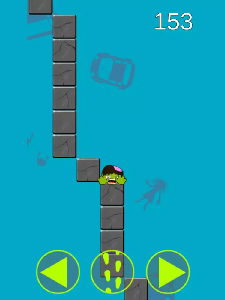 Tangkapan skrin Run Run Crying Zombie iPad 