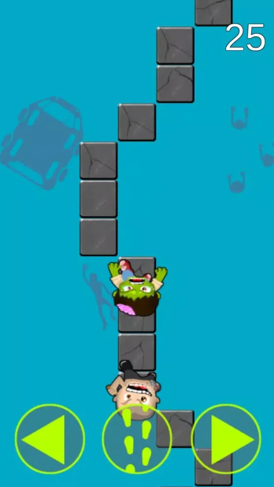Tangkapan skrin Run Run Crying Zombie
