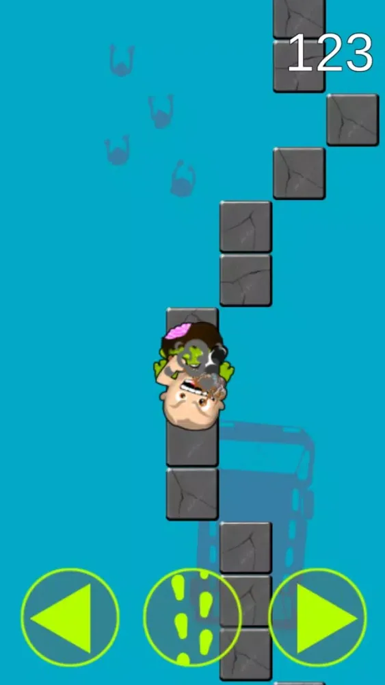 Tangkapan skrin Run Run Crying Zombie