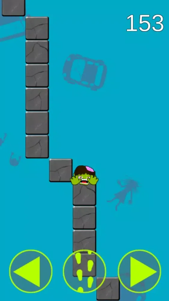 Tangkapan skrin Run Run Crying Zombie